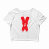 jake paul x red Crop Top