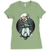 Skull Ride Ladies Fitted T-Shirt