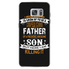 Super Cool Father Of A Freaking Awesome Son Samsung Galaxy S7