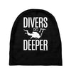 ow divers do it deeper Baby Beanies