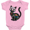 loco coco skul cat Baby Bodysuit