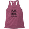 funny dad Racerback Tank