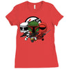 power minions vectorized Ladies Fitted T-Shirt