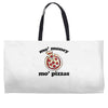 mo money mo pizzas Weekender Totes