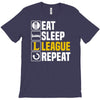 eat sleep league T-Shirt