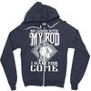 so good with my rod Zipper Hoodie