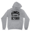 kings are born in october Unisex Hoodie