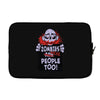 zombie are people too Laptop sleeve