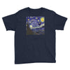 tardis starry night Youth Tee