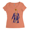 forever wonka Women's Triblend Scoop T-shirt