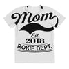 New Mom 2018 Rokie Dept. All Over Women's T-shirt