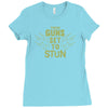 these guns stun Ladies Fitted T-Shirt