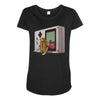 the pipe Maternity Scoop Neck T-shirt