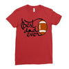 best dad ever Ladies Fitted T-Shirt