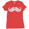 best dad ever Ladies Fitted T-Shirt