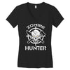 zombie hunter best trending Women's V-Neck T-Shirt