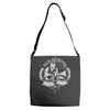 old timey school Adjustable Strap Totes