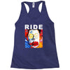 ride going blank again rock music band Racerback Tank
