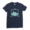 married men fishing club! Ladies Fitted T-Shirt