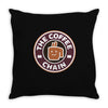 the coffee chain Throw Pillow