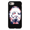 michael myers floral mask iPhone 8