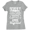 This Girl Is Taken By A Super Sexy April Boyfriend Ladies Fitted T-Shirt