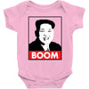 Kim Jong Un Boom Rocketman Baby Bodysuit