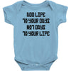 value your life Baby Bodysuit