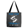 Pop Pop is my Name Fishing Is My Game Tote Bags