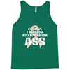 Careful I Already Kicked Cancer Ass Tank Top