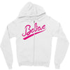 believe hand lettering printed t shirt Zipper Hoodie