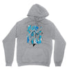 blue vectorfunk Unisex Hoodie