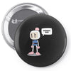bummer, man Pin-back button