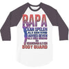 papa   body guard 3/4 Sleeve Shirt