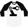 black robot 3/4 Sleeve Shirt