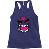 angry zombie Racerback Tank