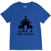 Like A God Church, V-Neck Tee