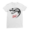 snake head Ladies Fitted T-Shirt