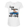 every summer has a story Maternity Scoop Neck T-shirt
