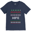 ugly christmas wife V-Neck Tee