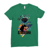 who loves doberman Ladies Fitted T-Shirt
