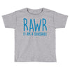 rawr (i'm a dinosaur) Toddler T-shirt