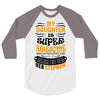 My Daughter Is Super Awesome Her Stepmom 3/4 Sleeve Shirt