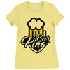 beer king Ladies Fitted T-Shirt