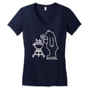 bear grills Women's V-Neck T-Shirt