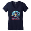 epic samurai Women's V-Neck T-Shirt