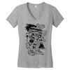 fuck the police Women's V-Neck T-Shirt