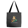 chaos and destruction Tote Bags