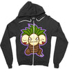 psychic frond Zipper Hoodie