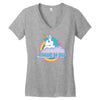 unicorn alway be you Women's V-Neck T-Shirt